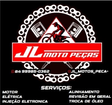 logo da empresa JL motopeças