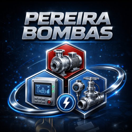 Logomarca da empresa Pereira Bombas e Ferramentas Elétricas