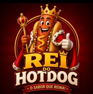 logo da empresa Rei do Hot Dog