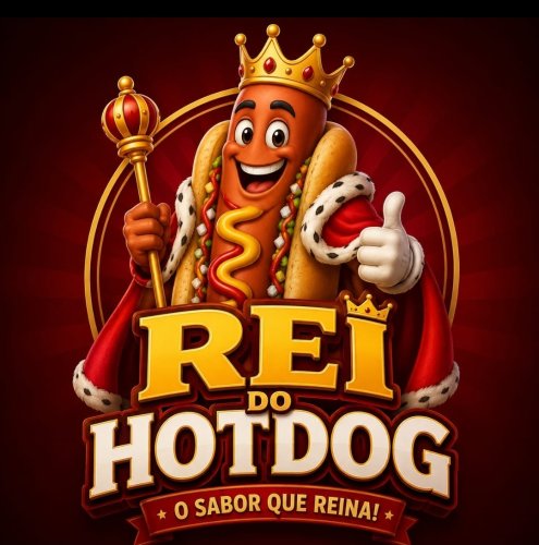 Logomarca da empresa Rei do Hot Dog