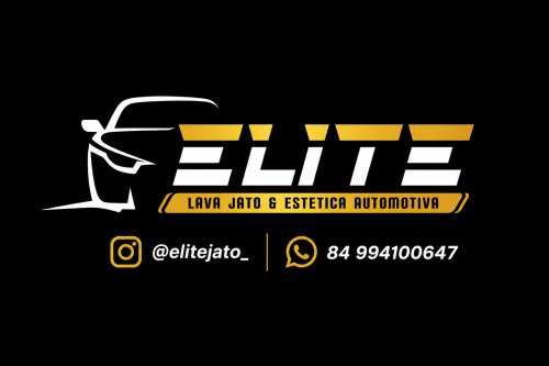 Logomarca da empresa Elite Lava Jato e Estética Automotiva