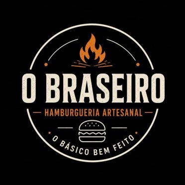 logo da empresa O Braseiro - Hamburgueria e Açaiteria