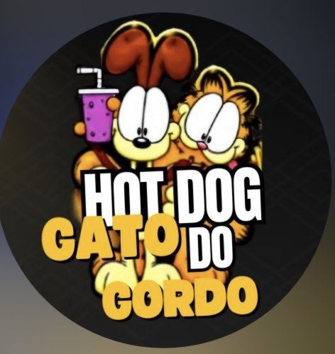 Logomarca da empresa Hot Dog Gato Gordo