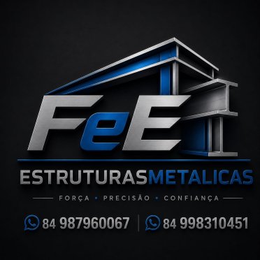 logo da empresa FE Estrutura Metálica