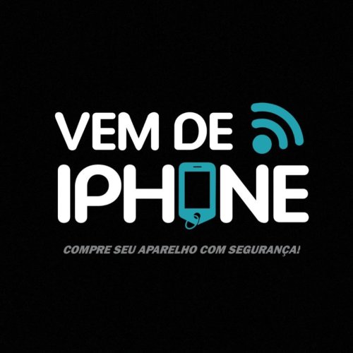 Logomarca da empresa Vem de Iphone | Venda de Celular