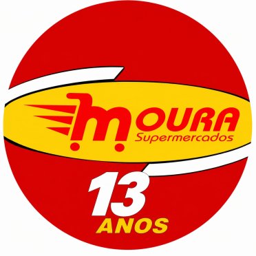 logo da empresa Moura supermercado