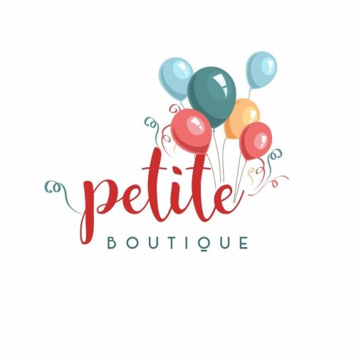 Logomarca da empresa Petite Boutique Balões