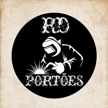 logo da empresa RD Portões