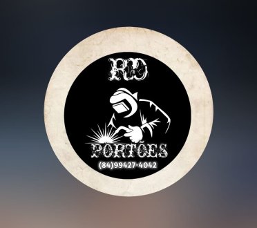 logo da empresa RD Portões