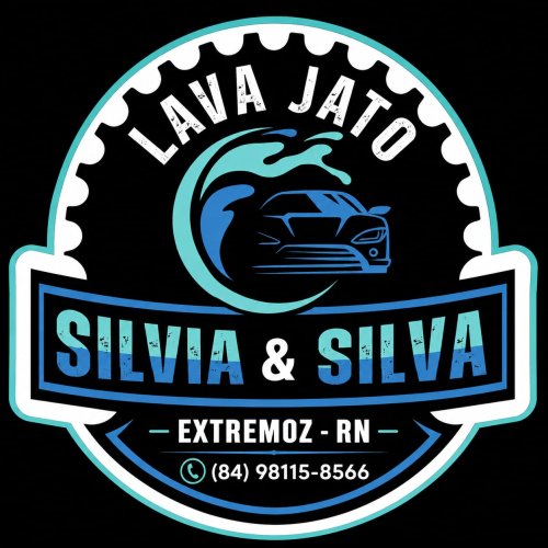 Logomarca da empresa Lava jato Silvia e Silva