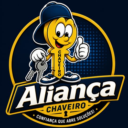 Logomarca da empresa Chaveiro Aliança