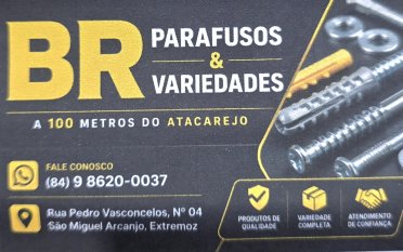 logo da empresa BR Parafusos - Ferramentas e Chaveiro