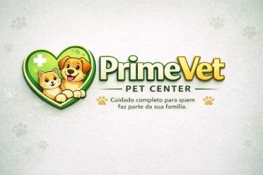 logo da empresa Prime Vet Pet Center | Pet shop | Estética e clinica veterinária