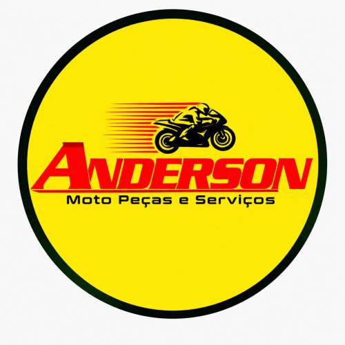 Logomarca da empresa Anderson Moto Peças e Serviços