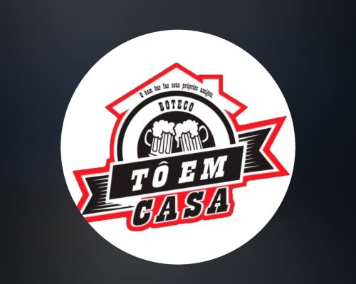 Logomarca da empresa Butiquim To em Casa