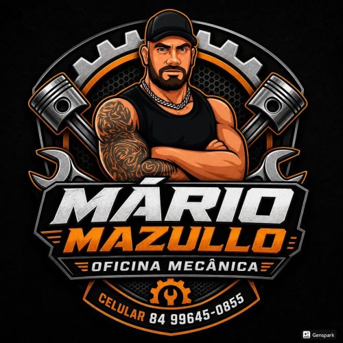 Logomarca da empresa Mário Mazullo Oficina Mecânica