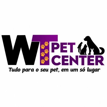 logo da empresa WT Pet Center - Ração e Pet shop