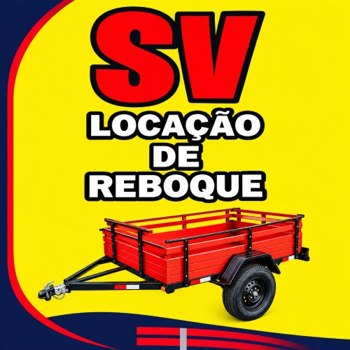 Logomarca da empresa SV Locação de Reboque