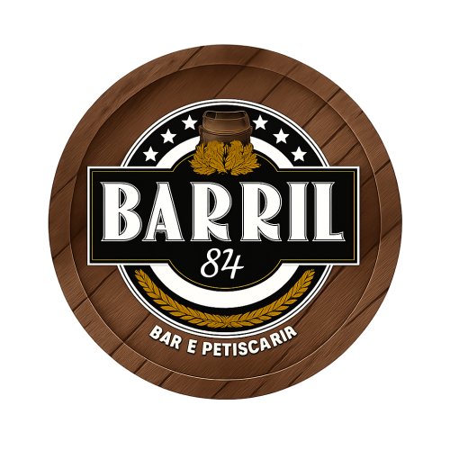 Logomarca da empresa Barril 84 | Restaurante Self Service e Churrascaria