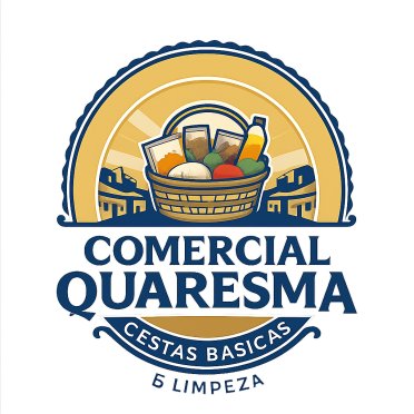 logo da empresa Comercial Quaresma - Cestas Básicas e Limpeza