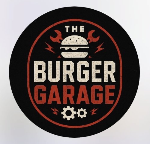 Logomarca da empresa The Burger Garage Hamburgueria