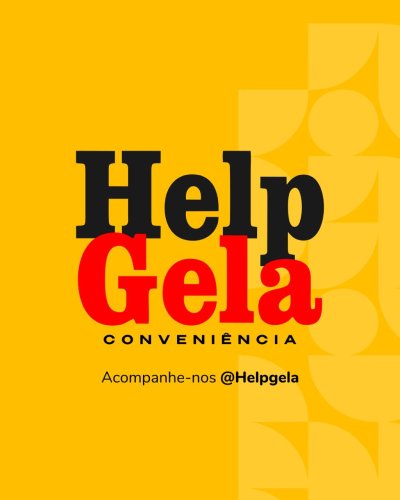 Logomarca da empresa Help Gela Conveniência