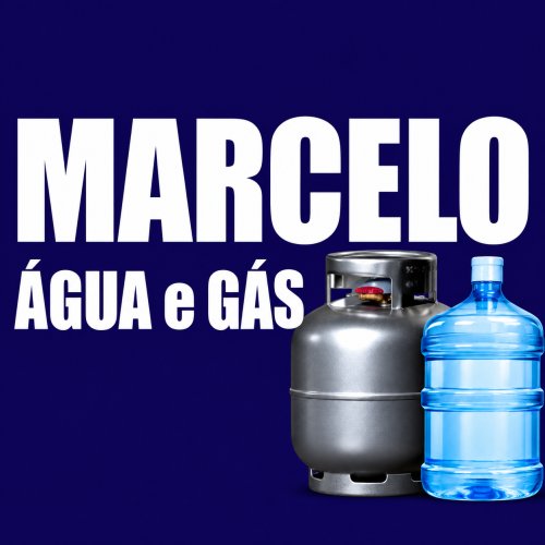 Logomarca da empresa Marcelo Água e Gás