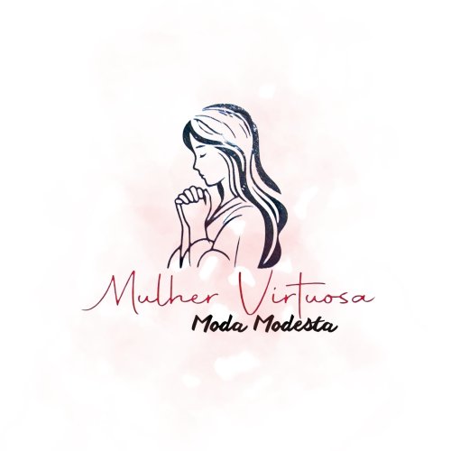 Logomarca da empresa Mulher Virtuosa | Moda Modesta