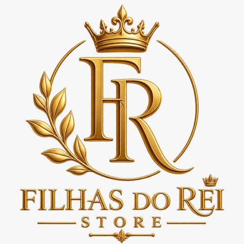 Logomarca da empresa Filhas do Rei Store - Moda Feminina Evangélica