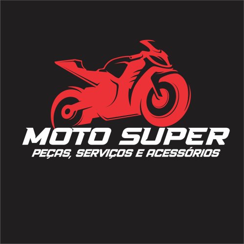 Logomarca da empresa Moto Super Peças e Serviços
