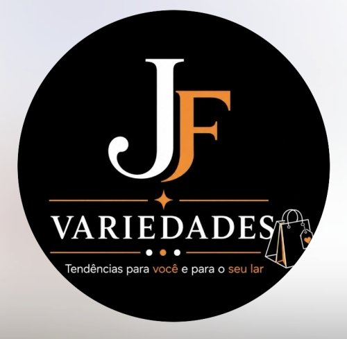 Logomarca da empresa JF Variedades bela parnamirim