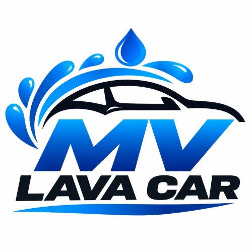 Logomarca da empresa MV Lava Car