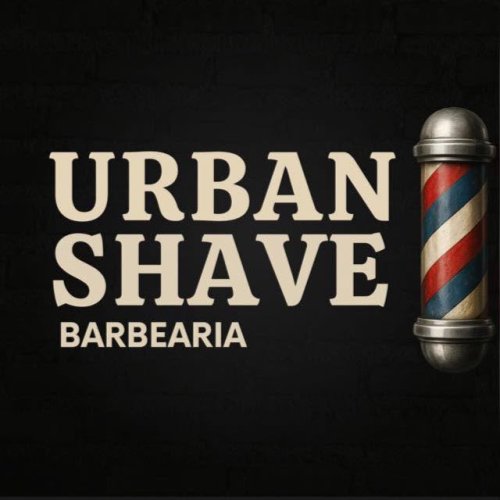 Logomarca da empresa Urban Shave Barbearia | Dix Sept Rosado