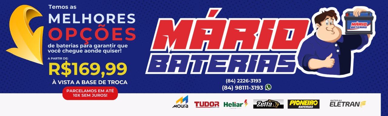 banner da empresa Mário Baterias Pitimbu- Loja 1