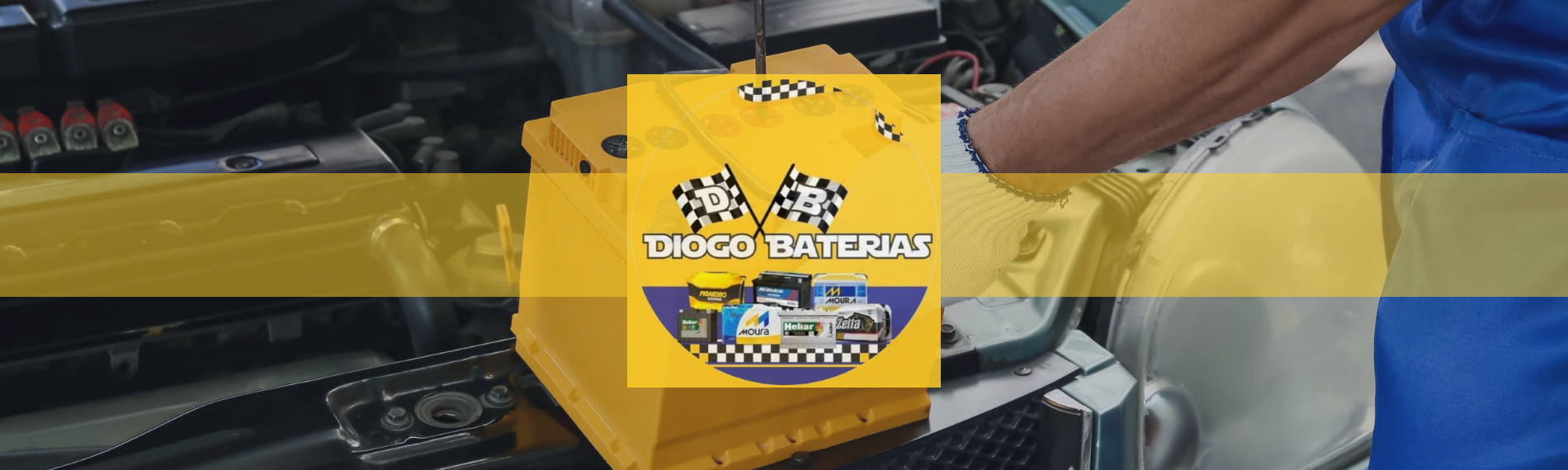 banner da empresa Diogo Baterias