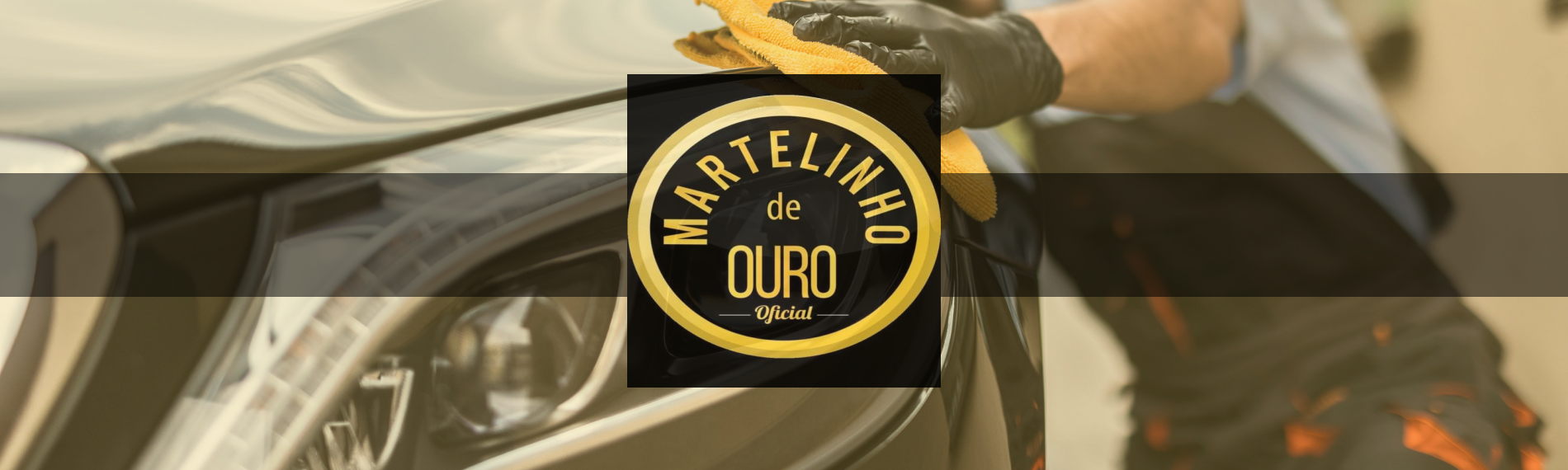 banner da empresa Martelinho de Ouro Oficial - Funilaria Pintura