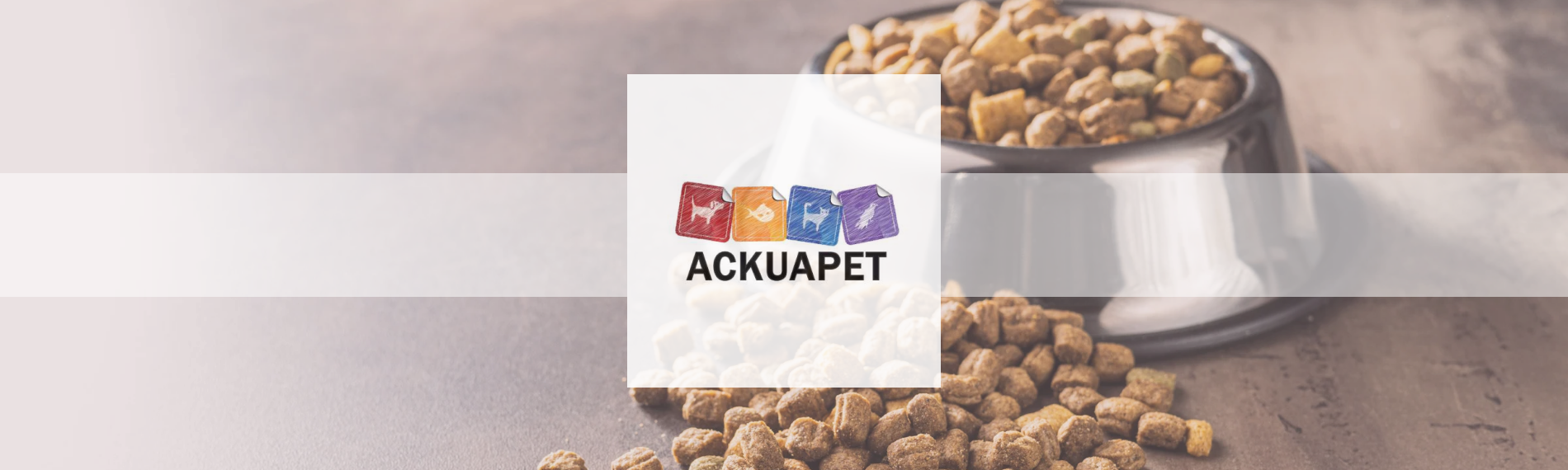 banner da empresa Ackuapet Ração