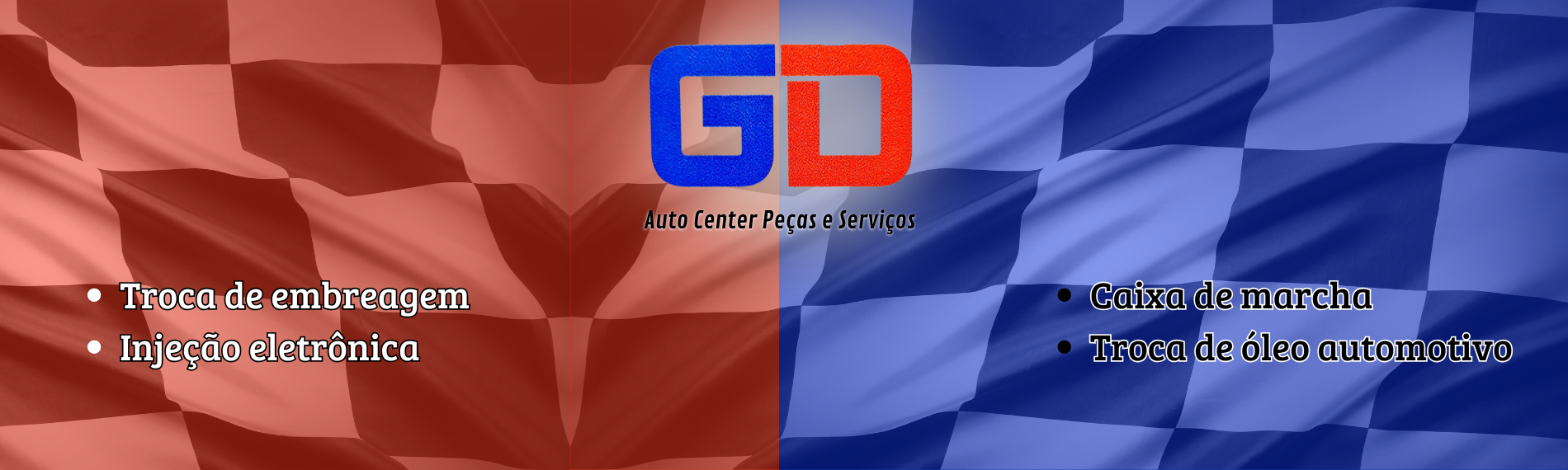 banner da empresa GD Auto Center Peças e Serviços