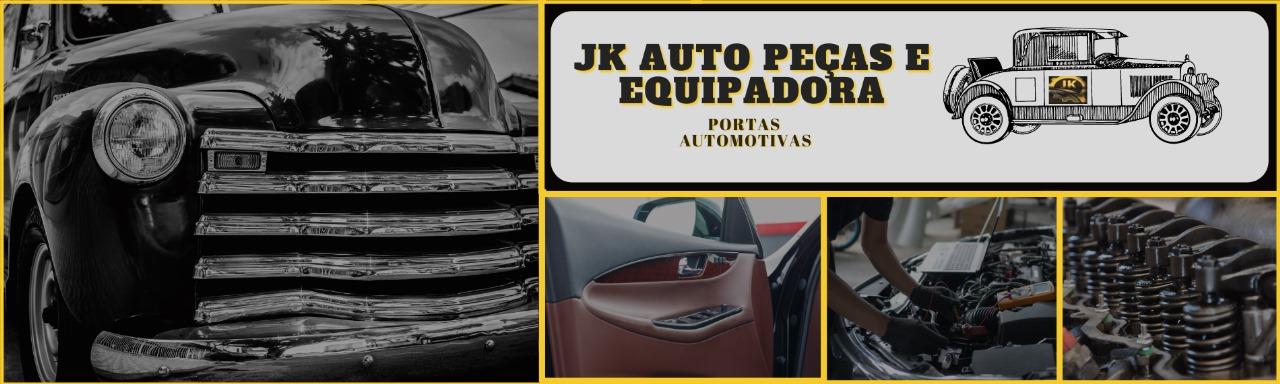 banner da empresa JK Auto Peças e Equipadora Portas Automotivas