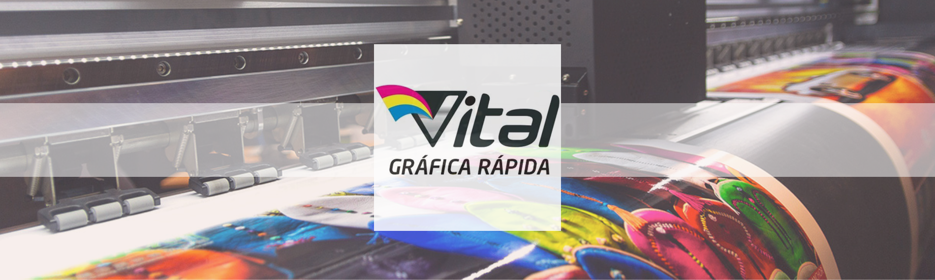 banner da empresa Vital Gráfica Rápida e Designer