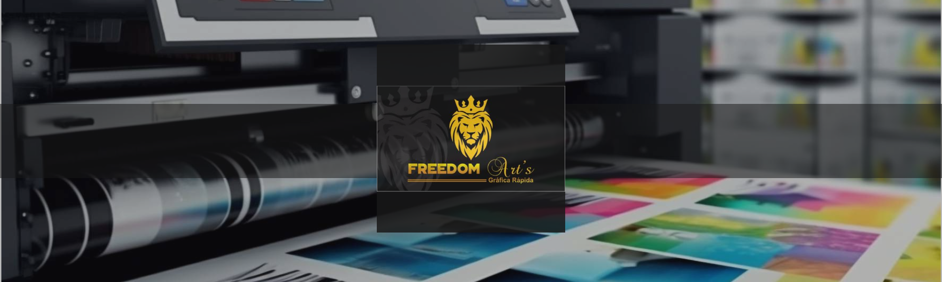 banner da empresa Freedom Arts-Gráfica e Revelação Digital