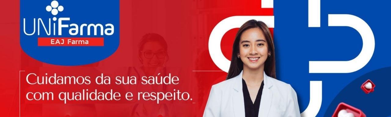 banner da empresa Unifarma EAJ Farma