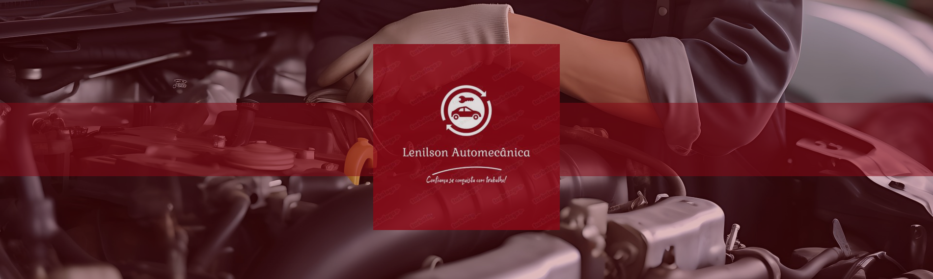 banner da empresa Lenilson Auto Mecânica