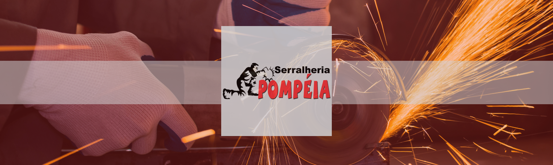 banner da empresa Serralheria Pompéia