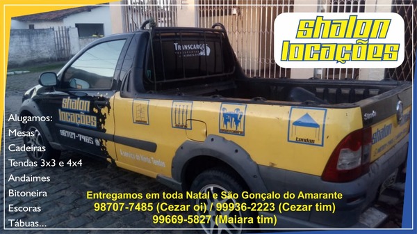 foto 2 de Shalon Locações Andaime, Escoras, Mesas, Cadeiras e Tendas