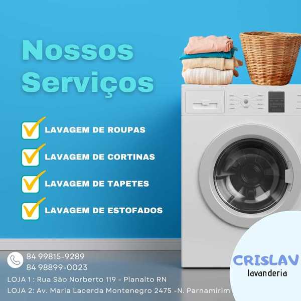 foto 2 de Crislav Lavanderia - Lagoa Nova
