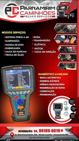 foto 1 de Parnamirim Caminhões - Oficina Peças e Serviços