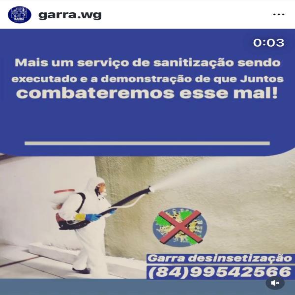 foto 2 de Garra Dedetizações e Serviços