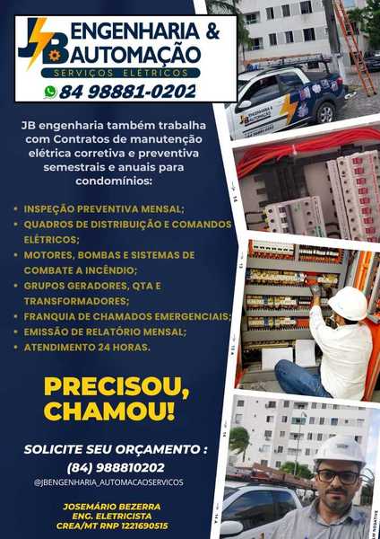 foto 1 de JB Engenharia - Automação Industrial e Serviços Elétricos