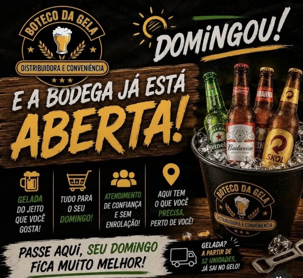 foto 1 de Boteco da Gela Conveniência e Distribuidora